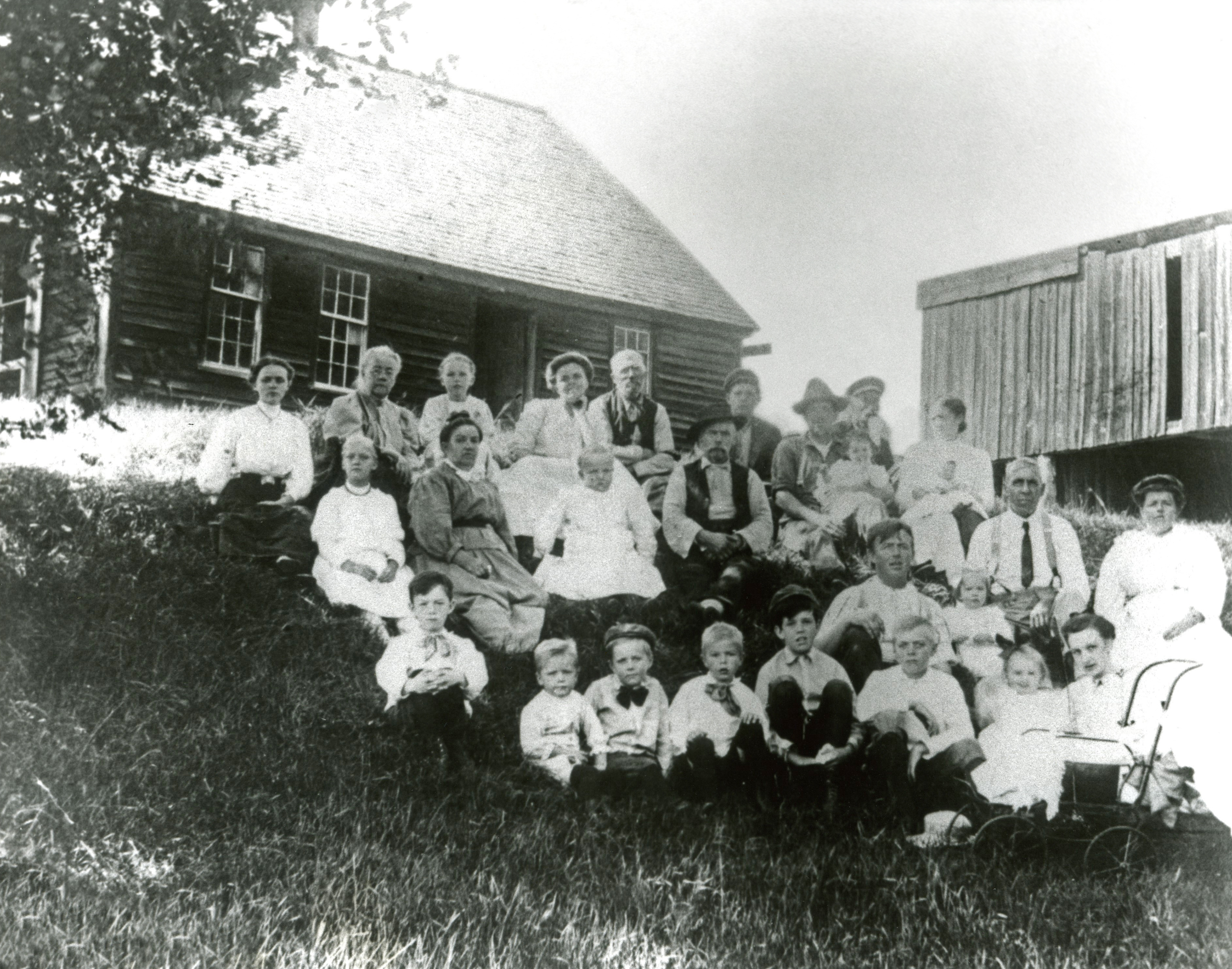 1909 Photo Russ family
